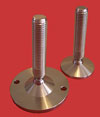Adjustable Levelling feet - All stainless with 20mm diam. stem