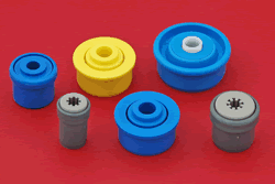 Plastic roller bearings